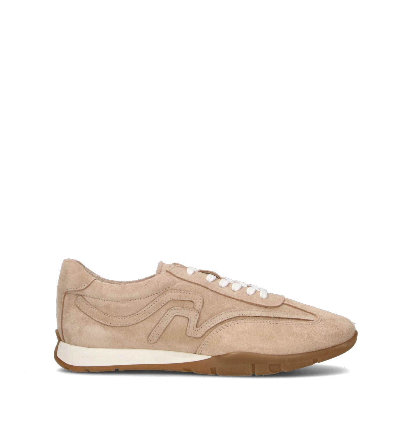 FRAU Sneaker donna beige in suede