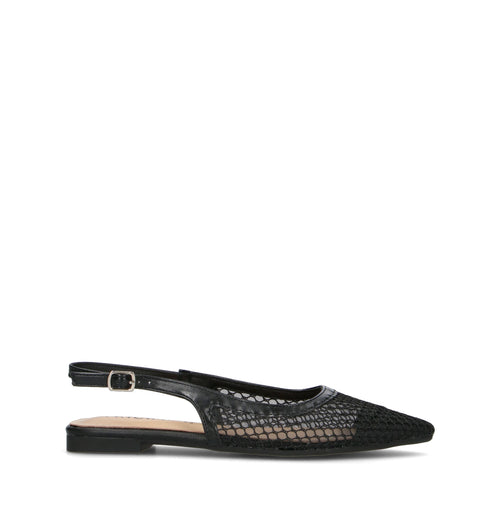 FRICKY Slingback donna nera