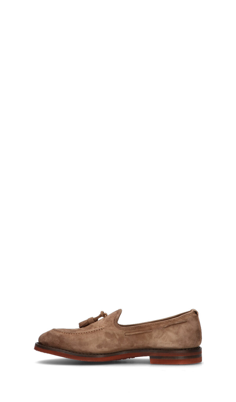 FABI Mocassino uomo marrone in suede