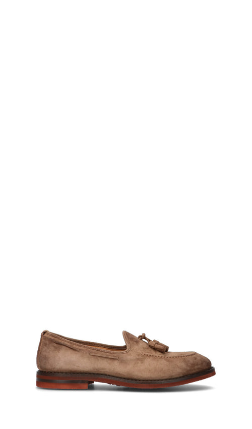 FABI Mocassino uomo marrone in suede