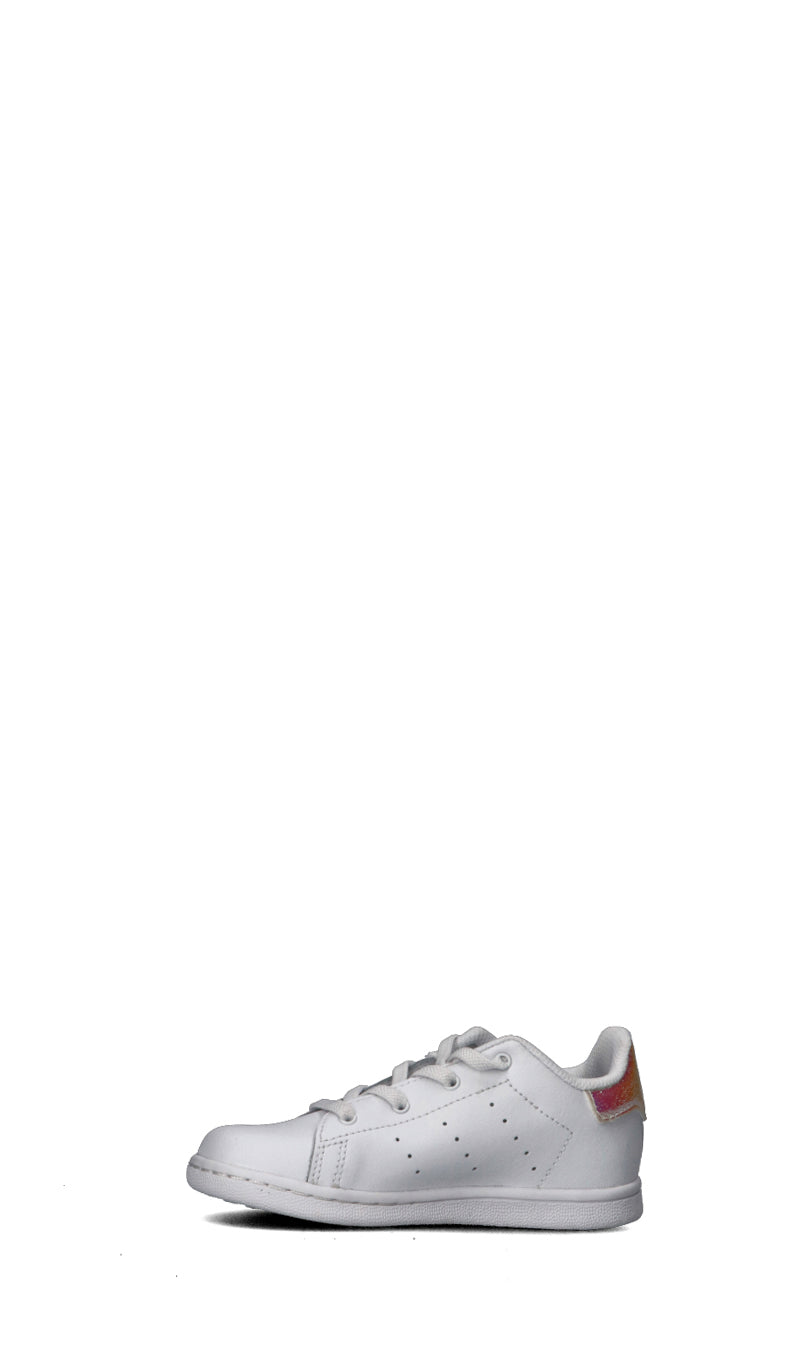 ADIDAS ORIGINAL STAN SMITH Sneaker bimba bianca/rosa