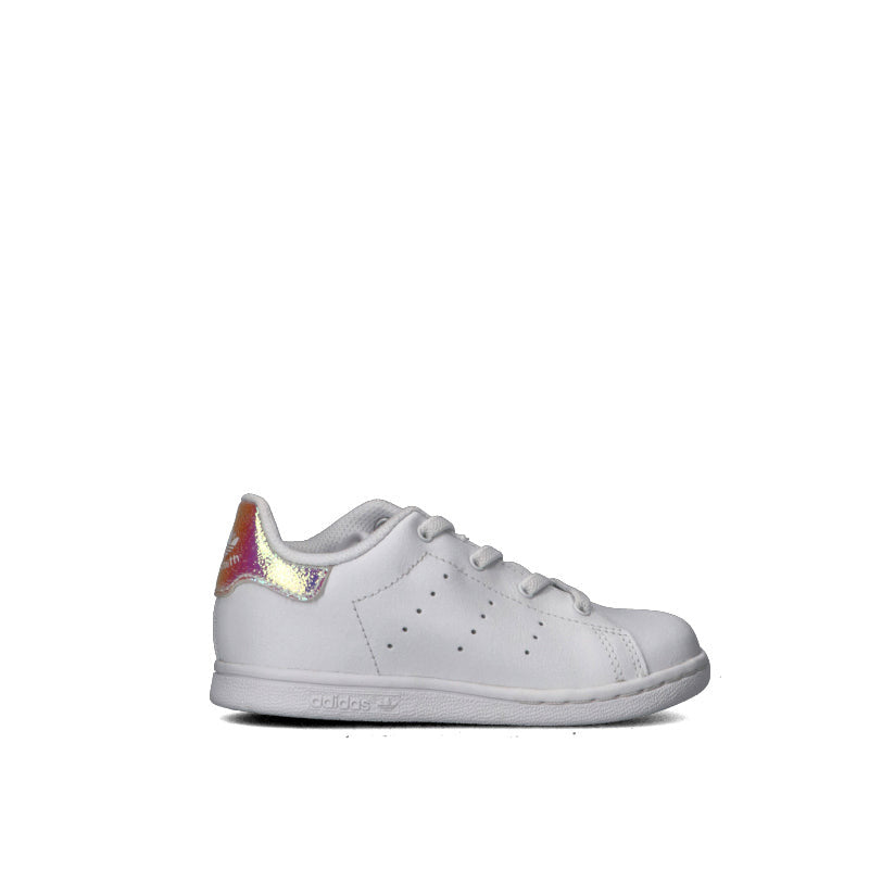 ADIDAS ORIGINAL STAN SMITH Sneaker bimba bianca/rosa