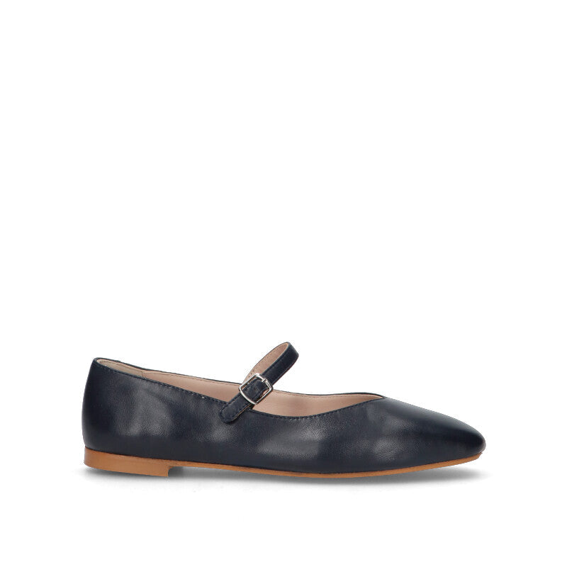 CATCH JUICE Ballerina donna blu in pelle