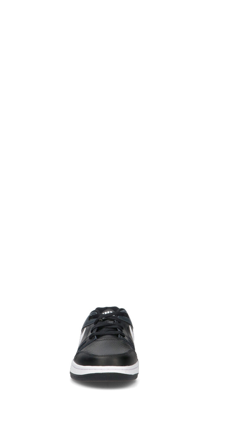 NIKE - FULL FORCE LO (GS) Sneaker ragazzo nera/bianca in pelle