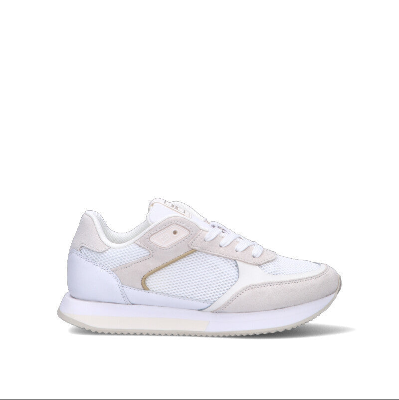 TOMMY HILFIGER Sneaker donna bianca in suede