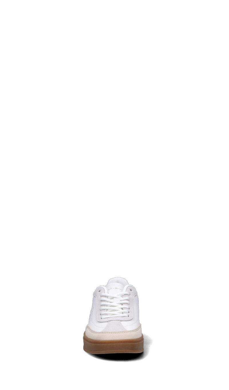 TOMMY HILFIGER Sneaker donna bianca/beige in pelle
