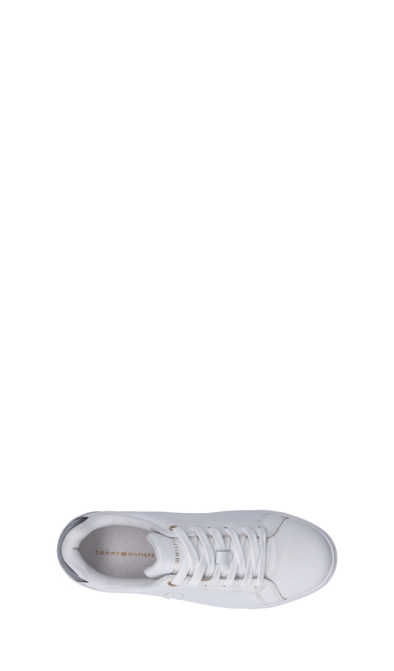 TOMMY HILFIGER Sneaker uomo bianca/nera in pelle