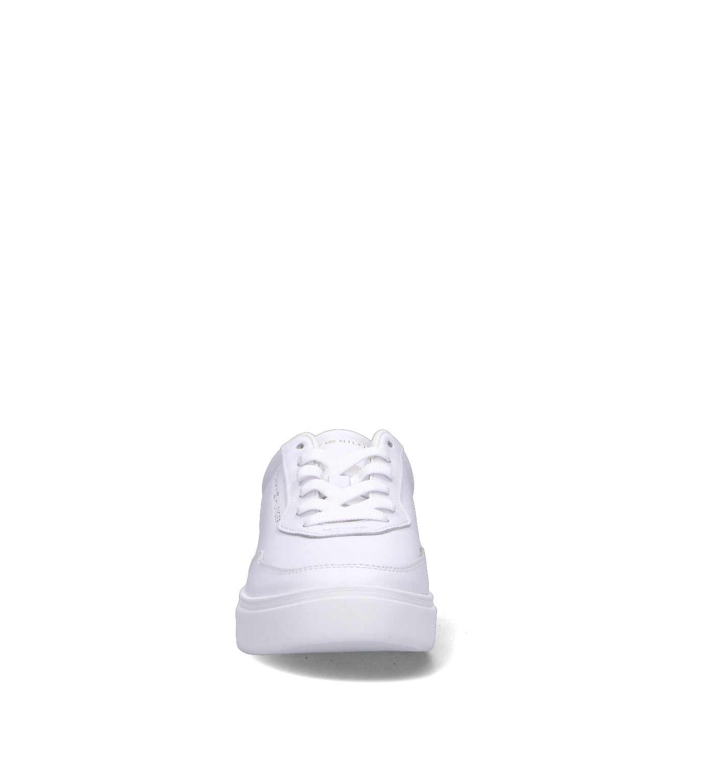 TOMMY HILFIGER Sneaker donna bianca in pelle