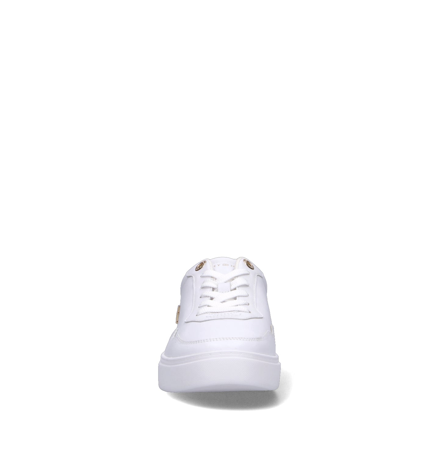 TOMMY HILFIGER Sneaker donna bianca in pelle