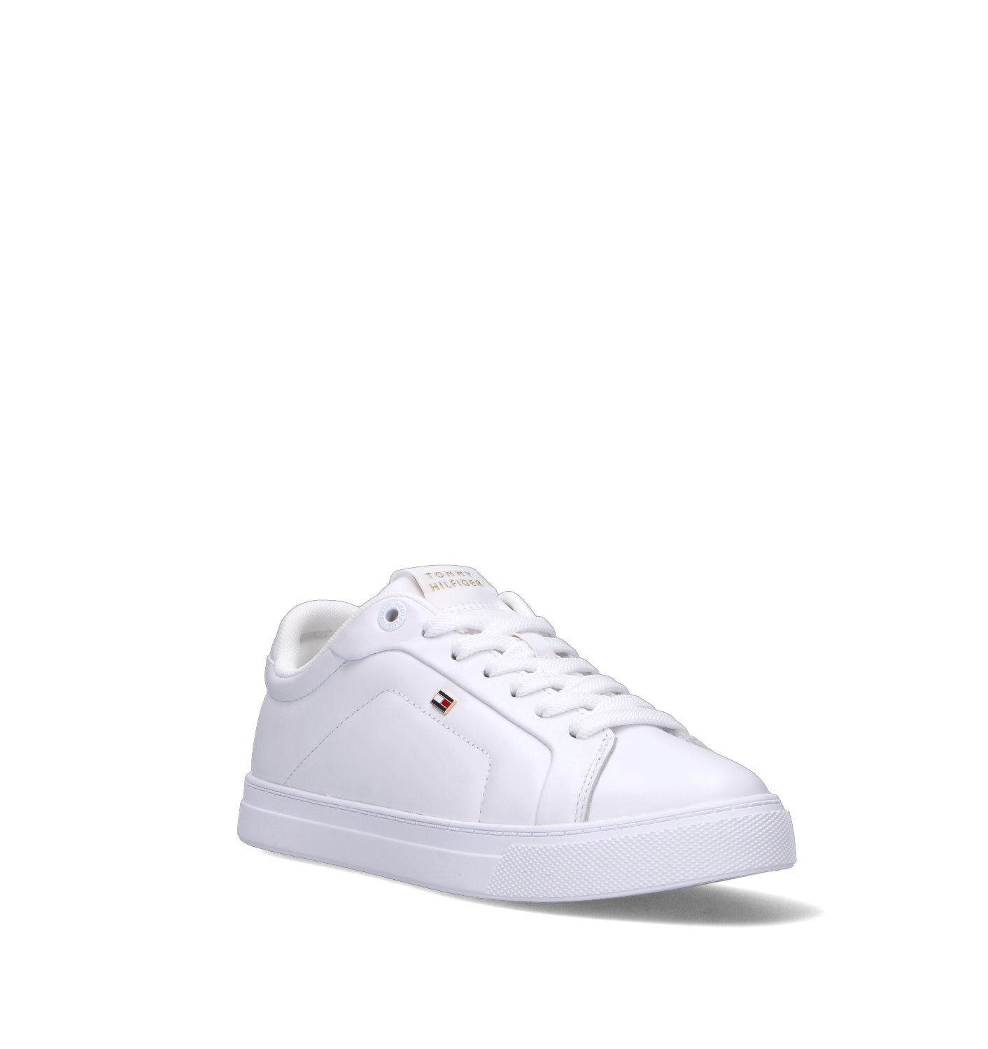 TOMMY HILFIGER Sneaker uomo bianca in pelle