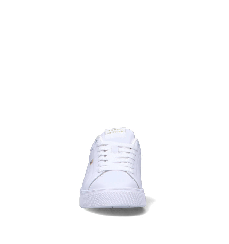 TOMMY HILFIGER Sneaker uomo bianca in pelle