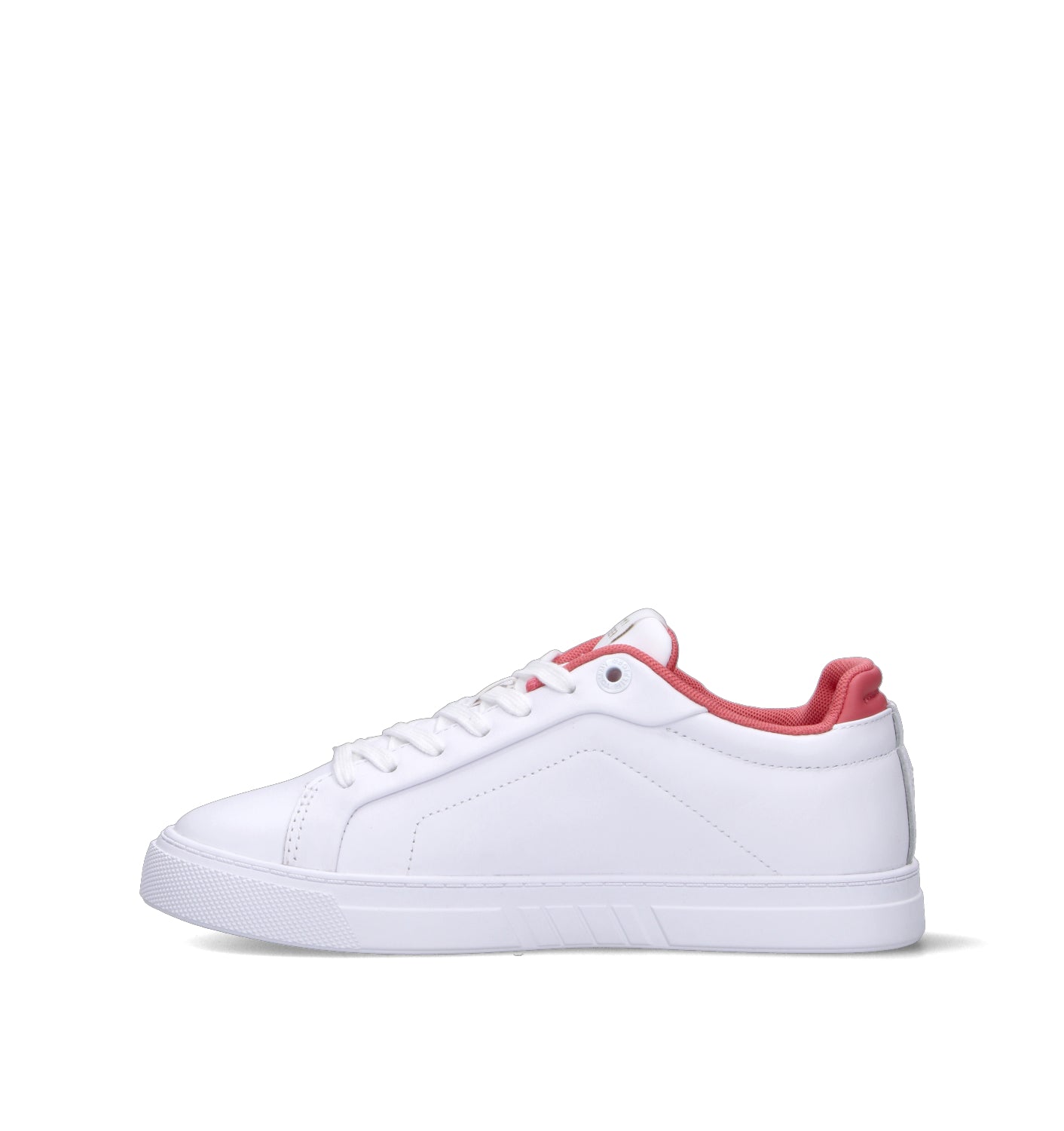 TOMMY HILFIGER Sneaker donna bianca in pelle