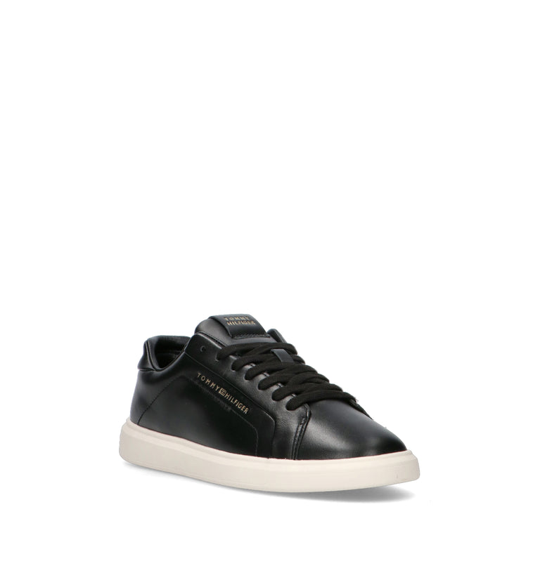 TOMMY HILFIGER Sneaker uomo nera in pelle