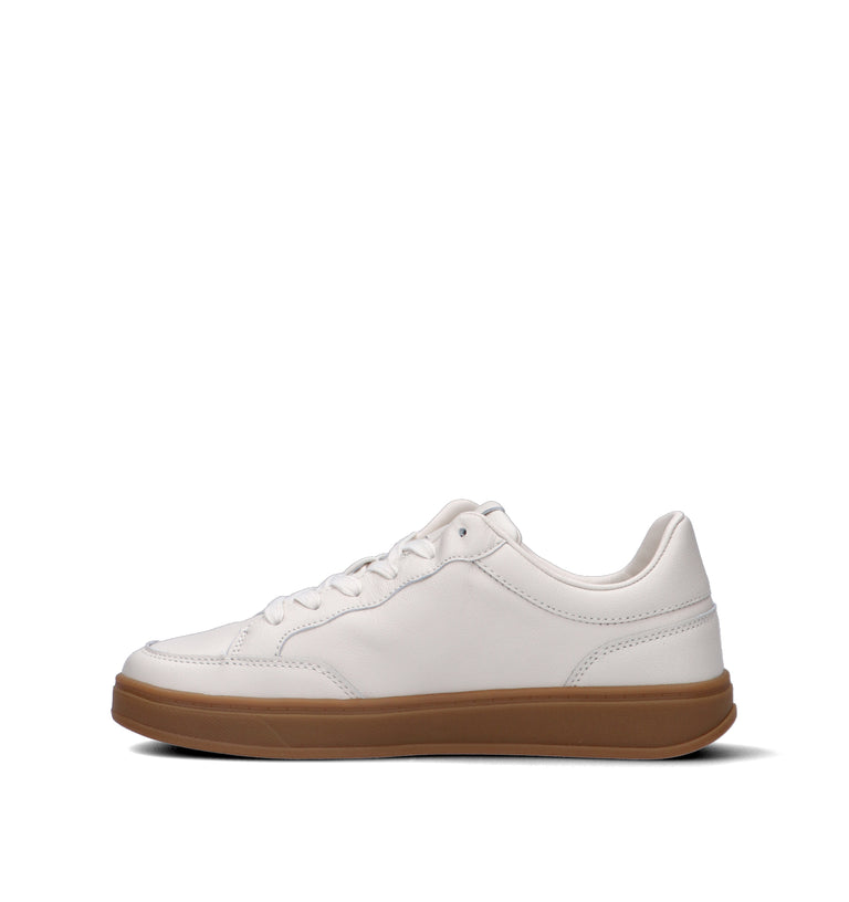 TOMMY HILFIGER Sneaker uomo panna in pelle