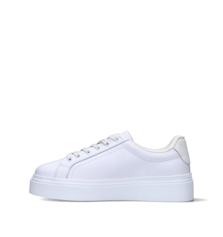 TOMMY HILFIGER Sneaker donna bianca in pelle