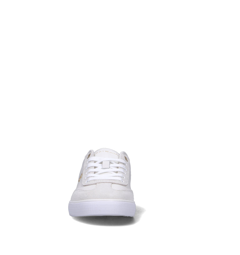 TOMMY HILFIGER Sneaker donna bianca in pelle