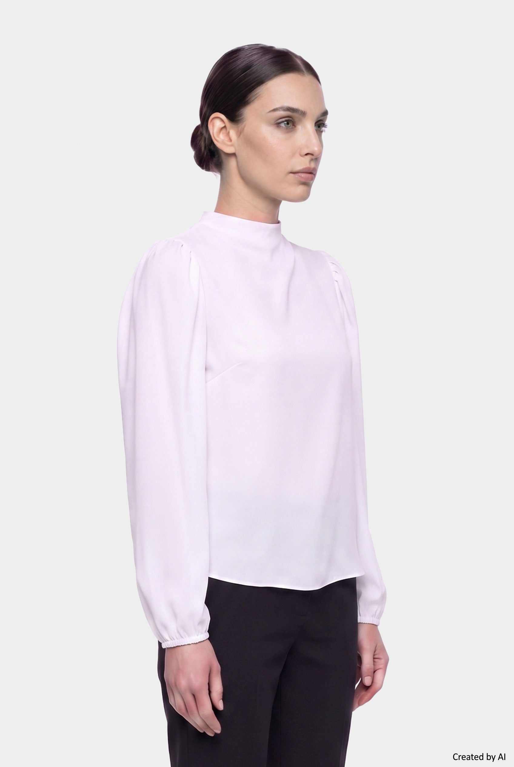 EASY PEASY Blusa donna bianca