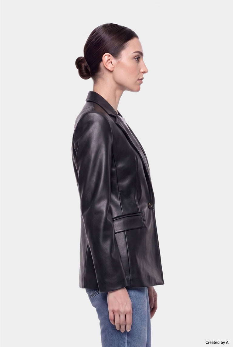 EASY PEASY Giacca donna nera