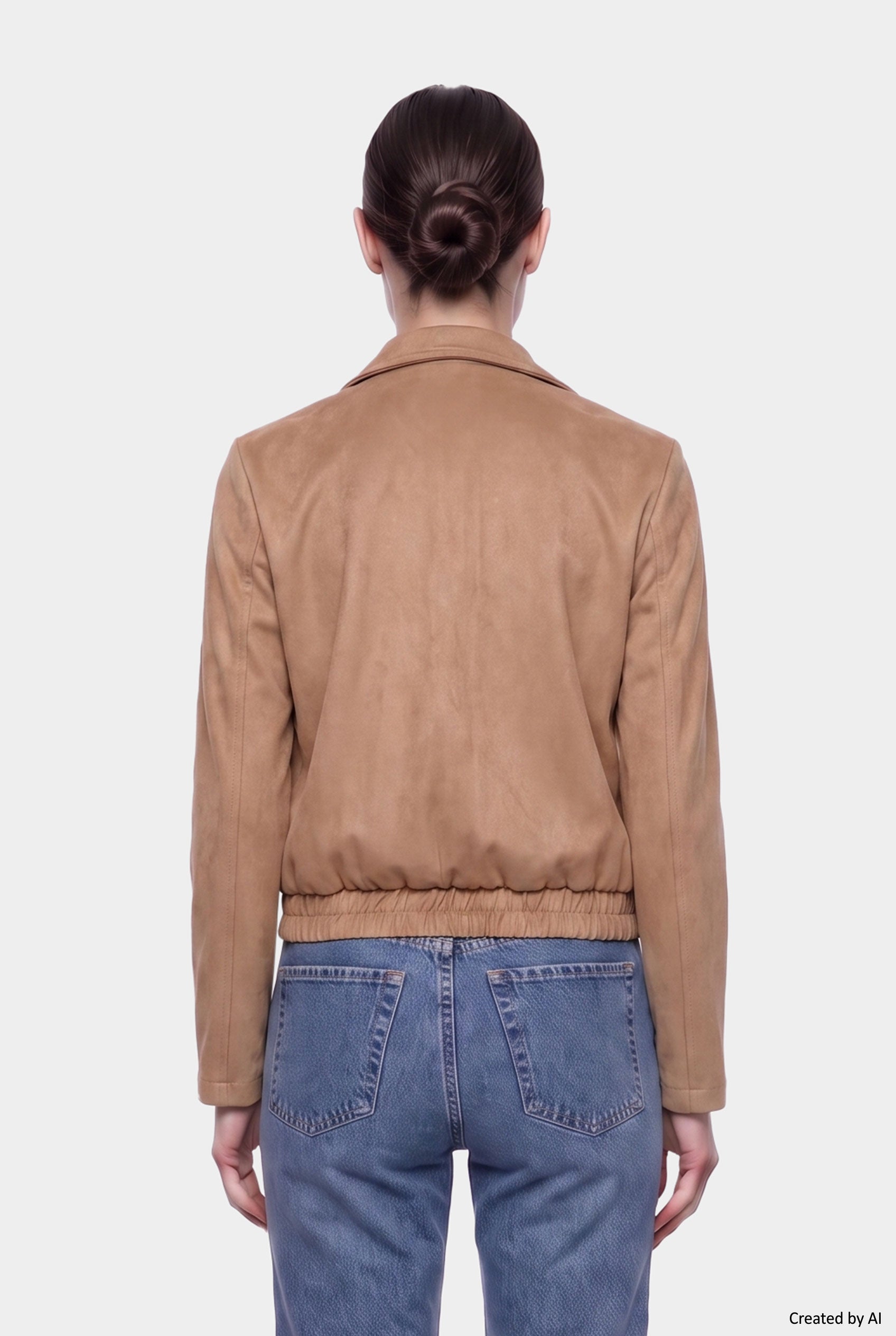 EASY PEASY Giubbino donna cammello
