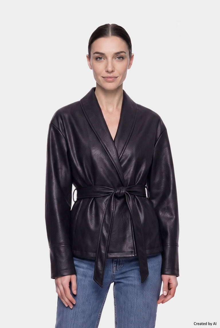 EASY PEASY Giacca donna nera