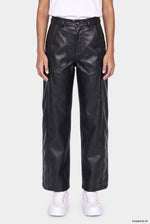 EASY PEASY Pantalone donna nero
