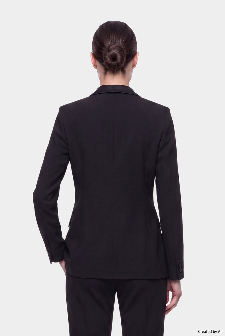 EASY PEASY Giacca donna nera