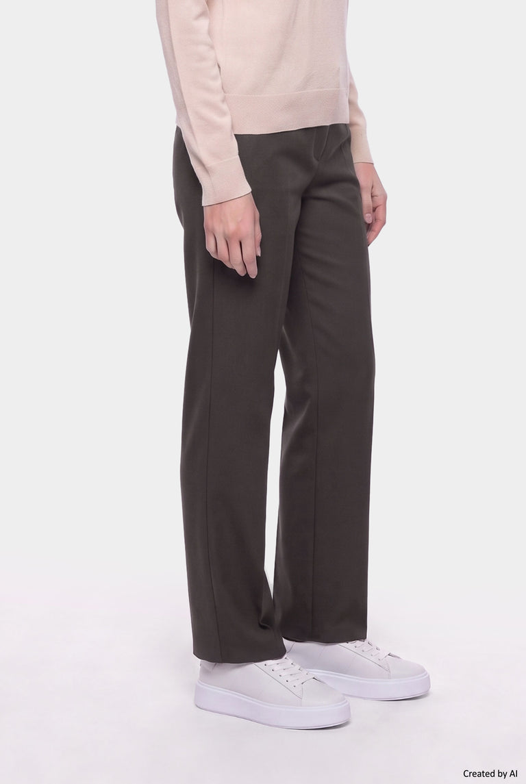 EASY PEASY Pantalone donna militare