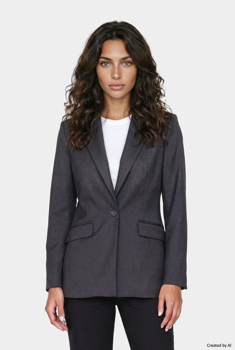 EASY PEASY Giacca donna grigia