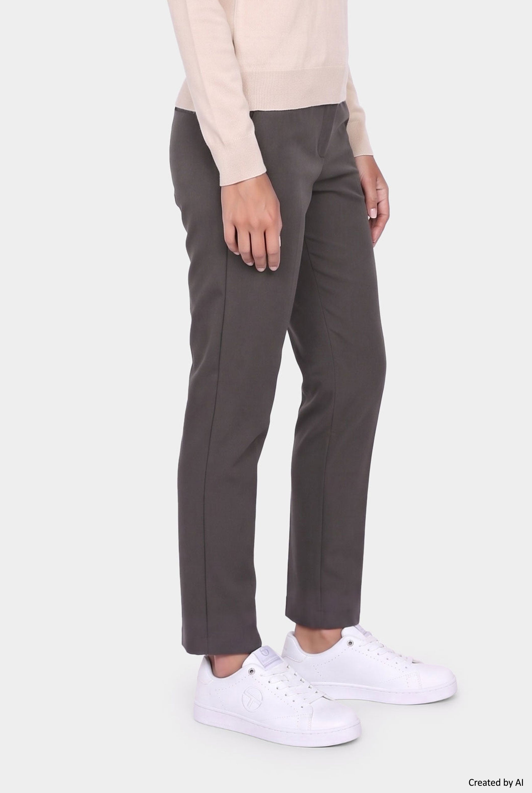 EASY PEASY Pantalone donna militare