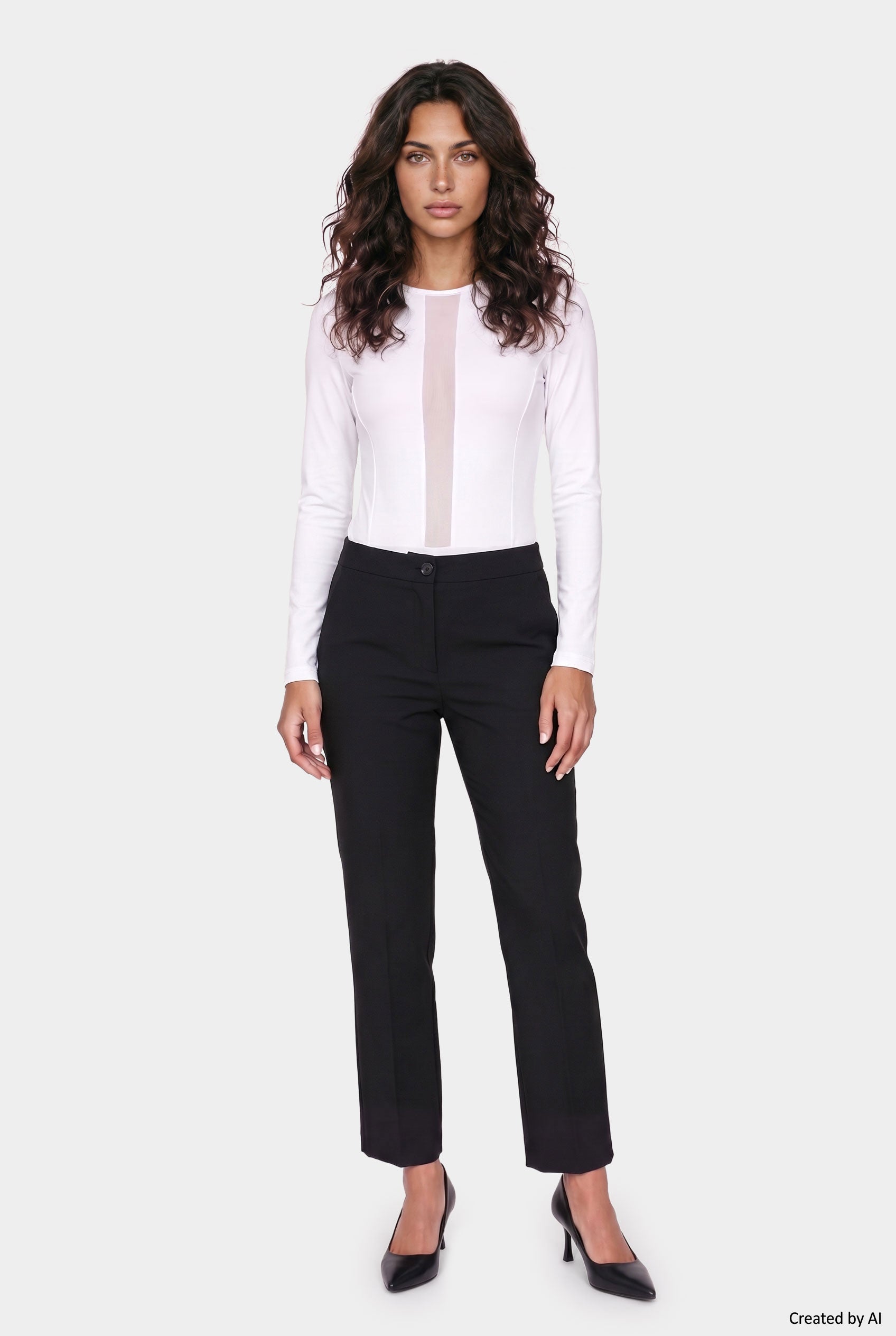 EASY PEASY Body donna bianco