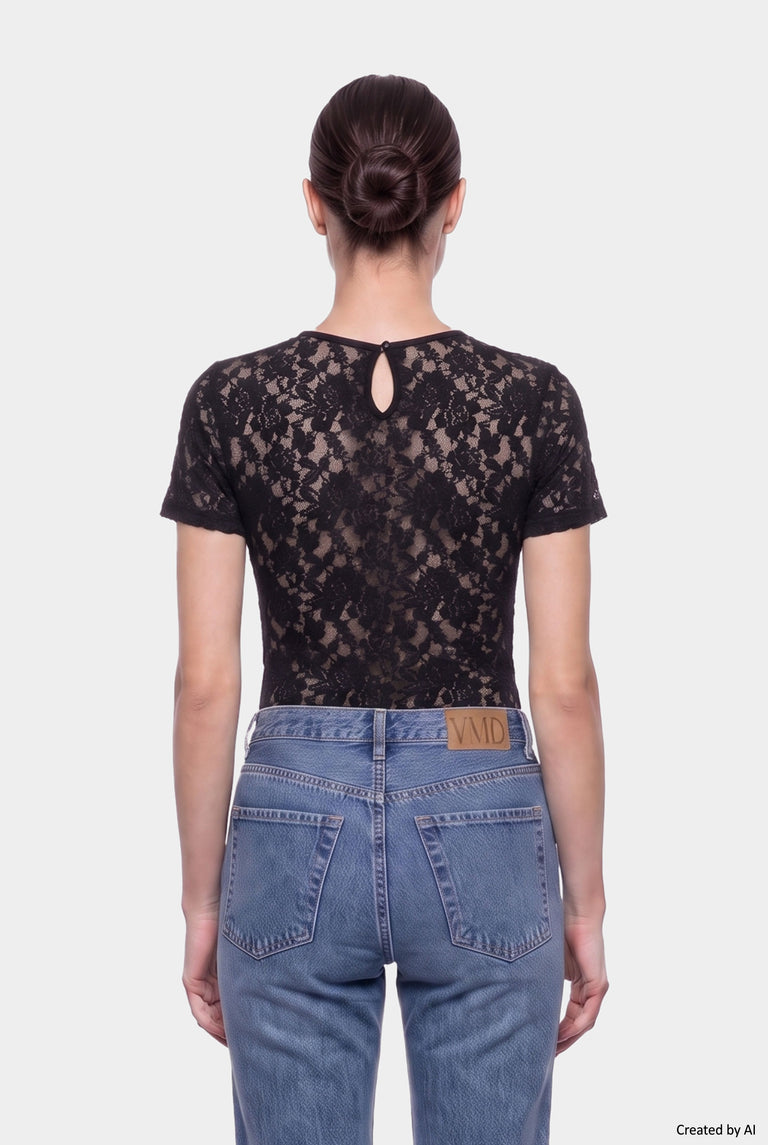 EASY PEASY Body donna nero