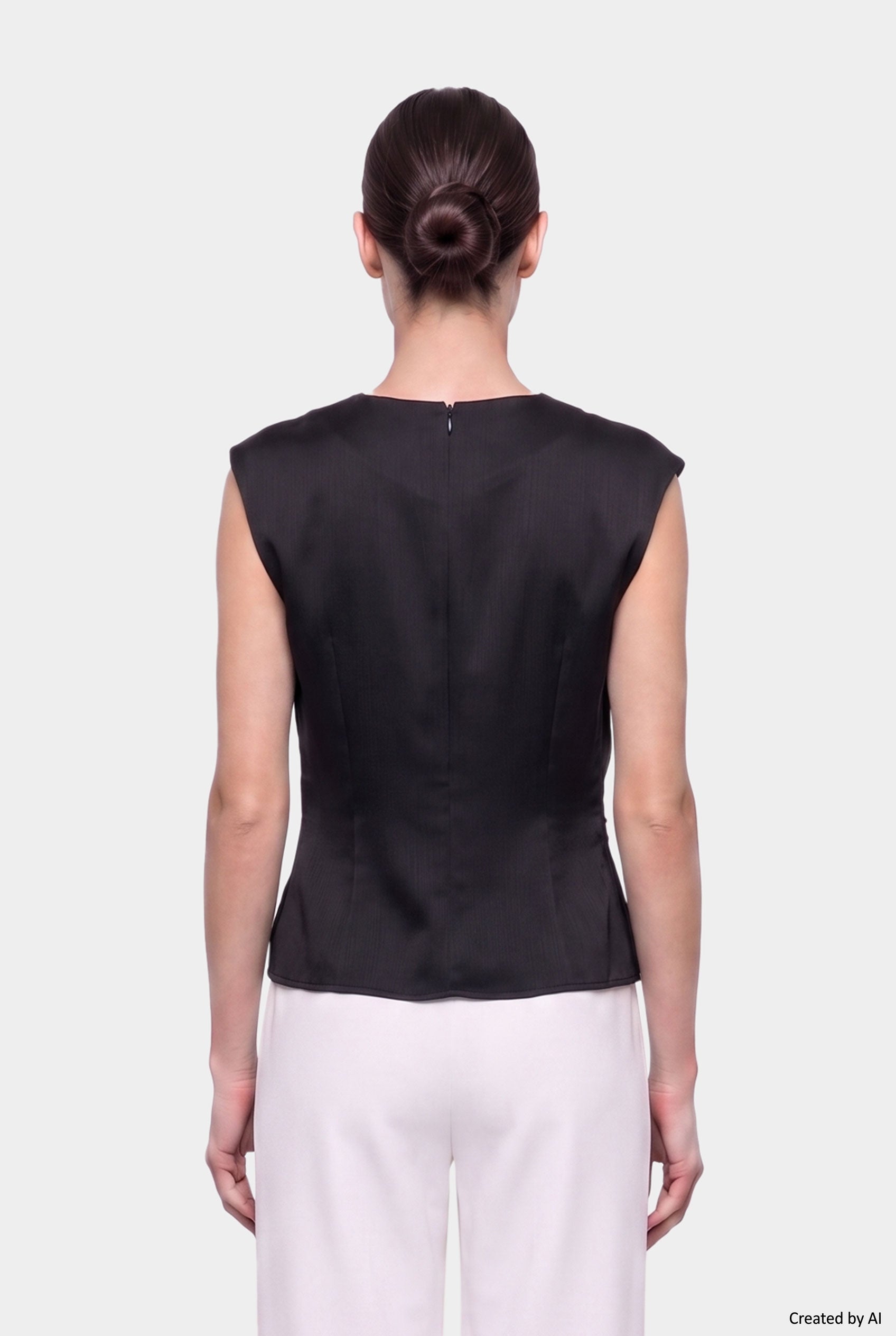 EASY PEASY Blusa donna nera