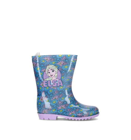 DISNEY Stivale pioggia bimba blu