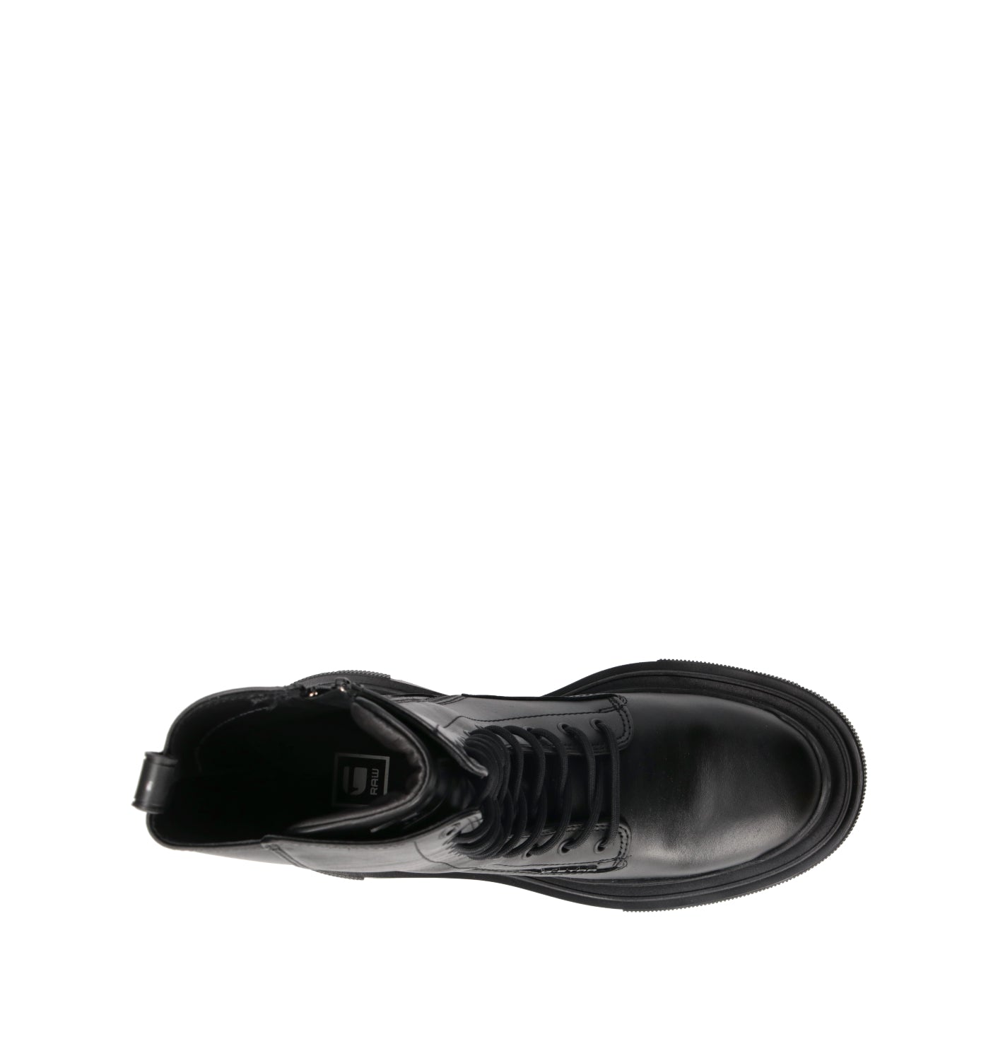G-STAR RAW Anfibio donna nero in pelle