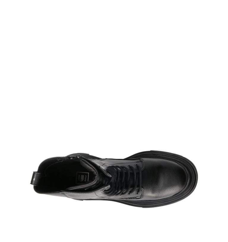 G-STAR RAW Anfibio donna nero in pelle