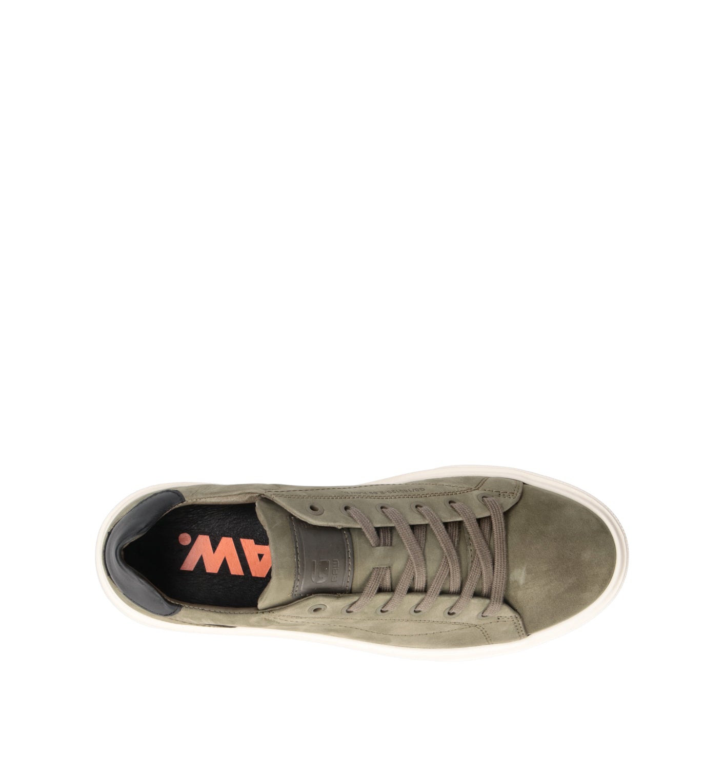 G-STAR RAW Sneaker uomo verde in nabuk