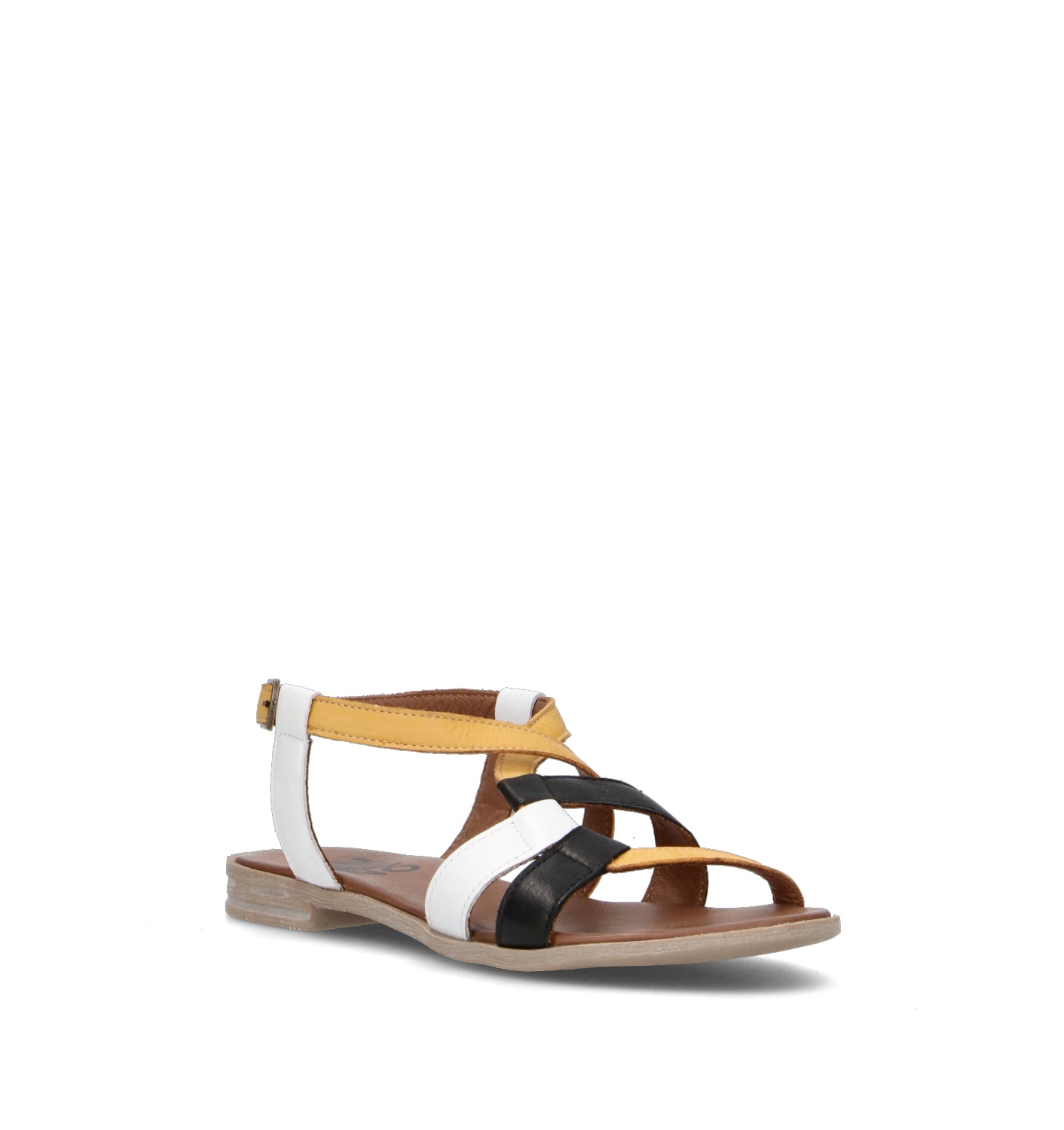 BUENO Sandalo donna multicolor in pelle