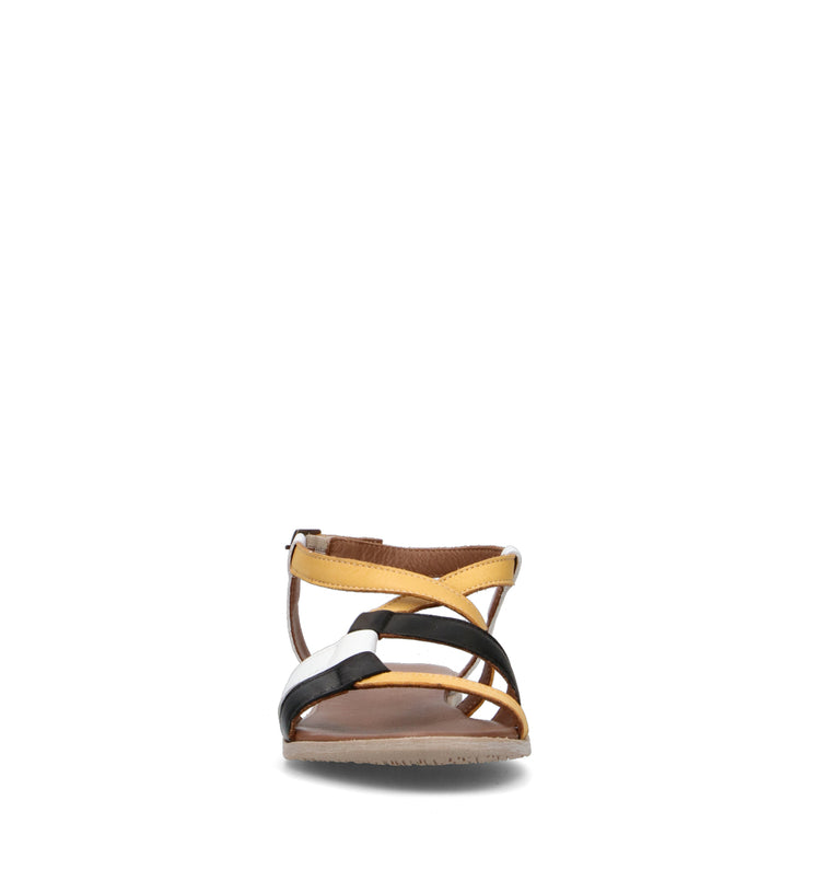 BUENO Sandalo donna multicolor in pelle