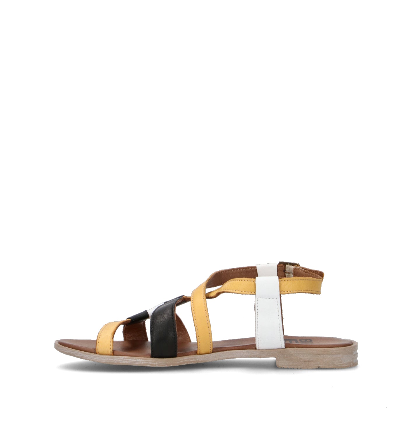 BUENO Sandalo donna multicolor in pelle