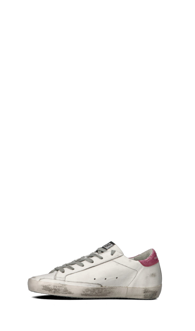 GOLDEN GOOSE Sneaker donna bianca/rosa in pelle