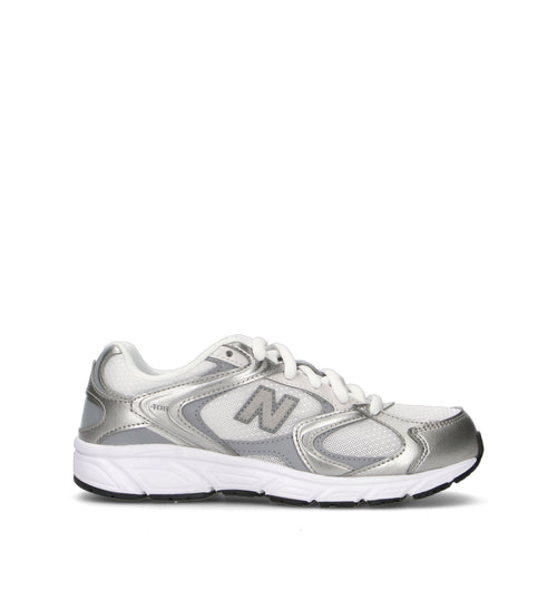 NEW BALANCE 408 Sneaker donna argento