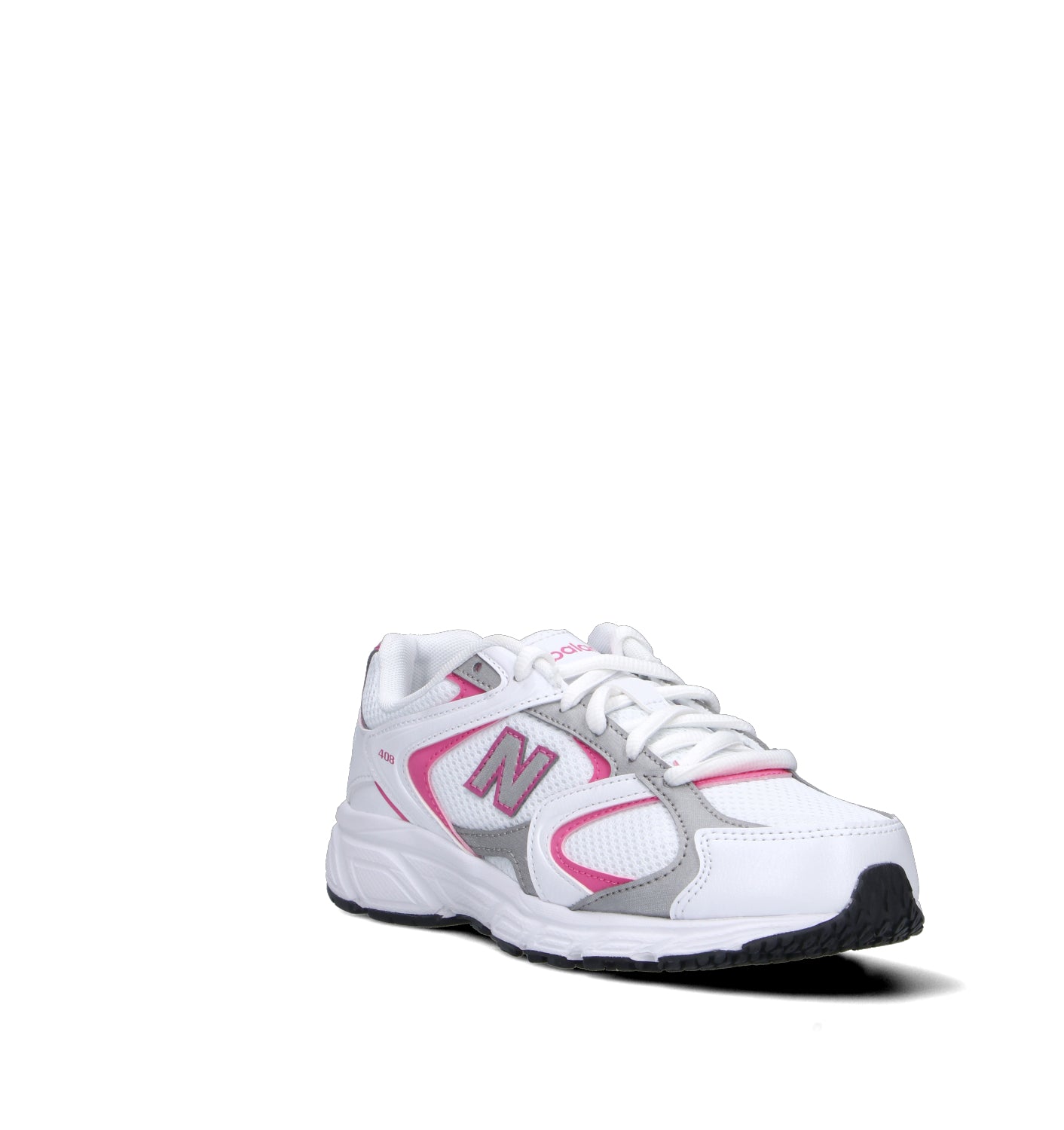 NEW BALANCE 408 Sneaker ragazza bianca/rosa