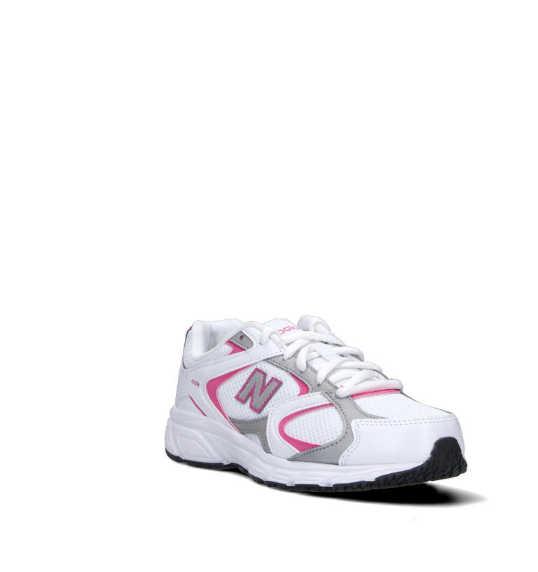 NEW BALANCE 408 Sneaker ragazza bianca/rosa