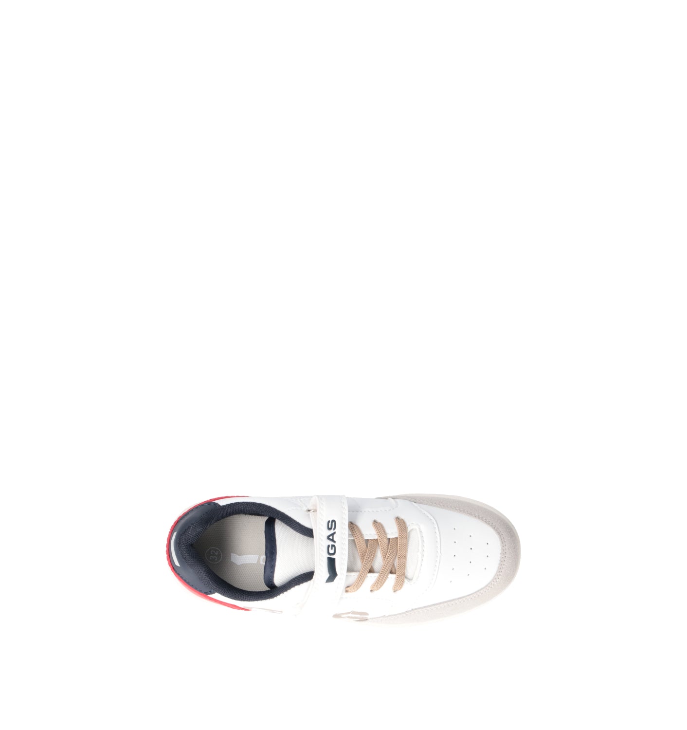 GAS Sneaker bimbo bianca