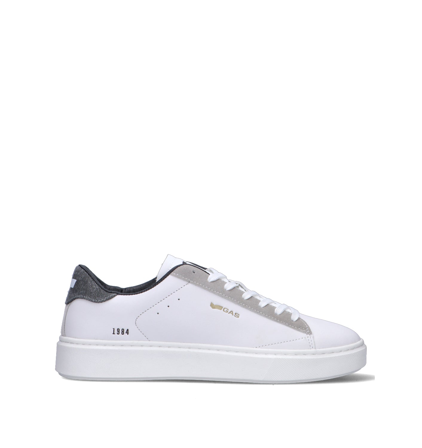 GAS Sneaker uomo bianca/grigia