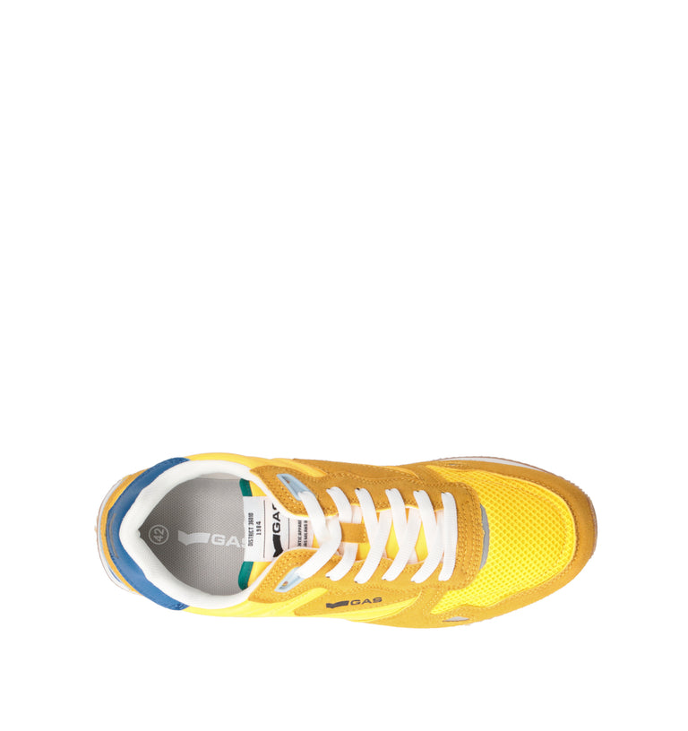 GAS Sneaker uomo gialla