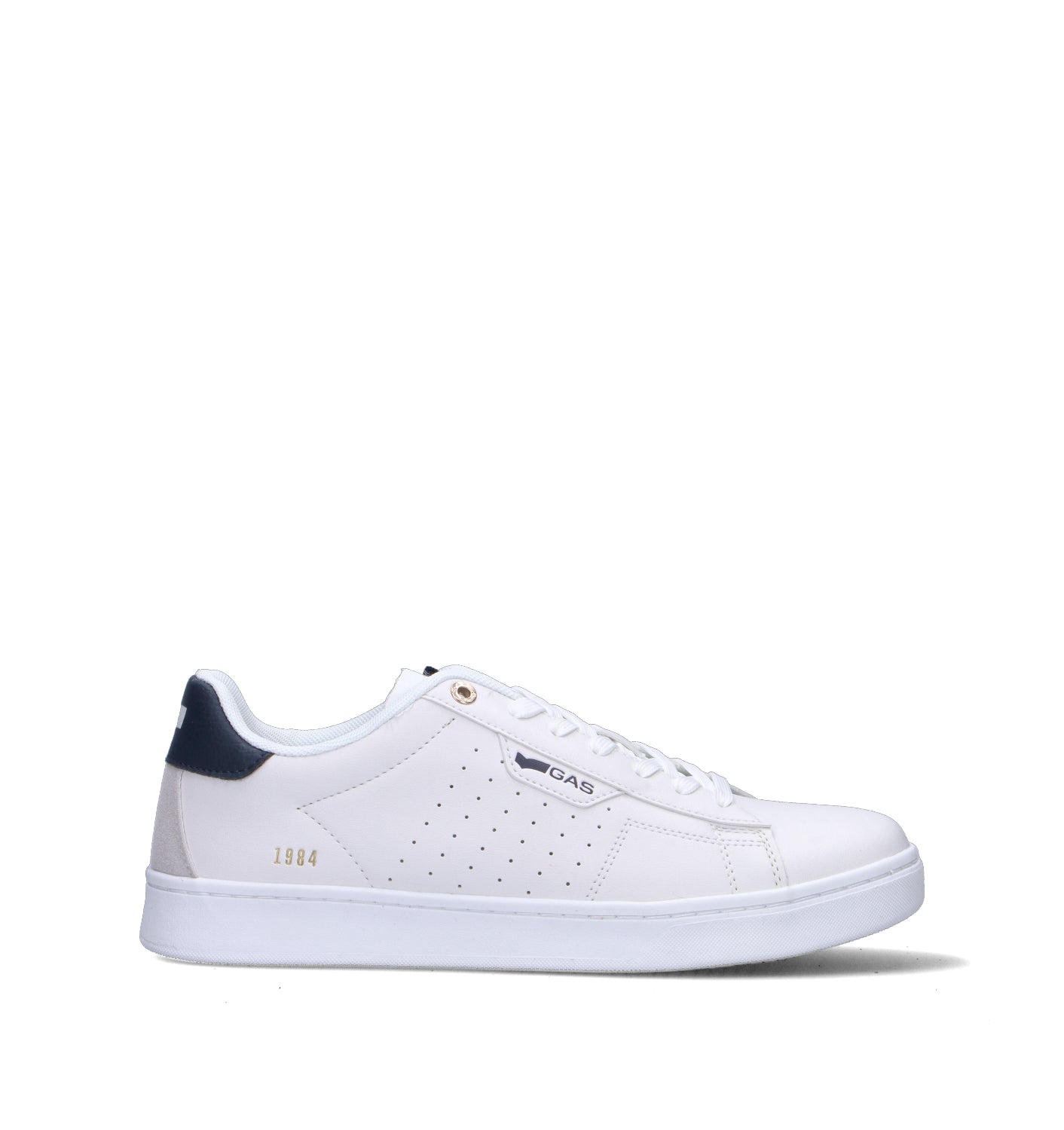 GAS Sneaker uomo bianca/blu