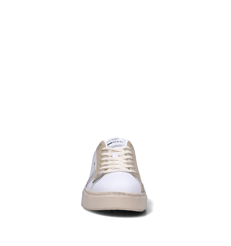 GAS Sneaker uomo bianca/verde