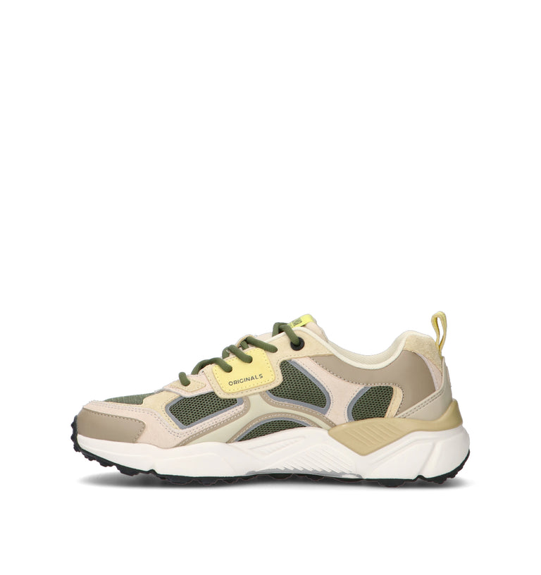 COLMAR Sneaker uomo militare/beige