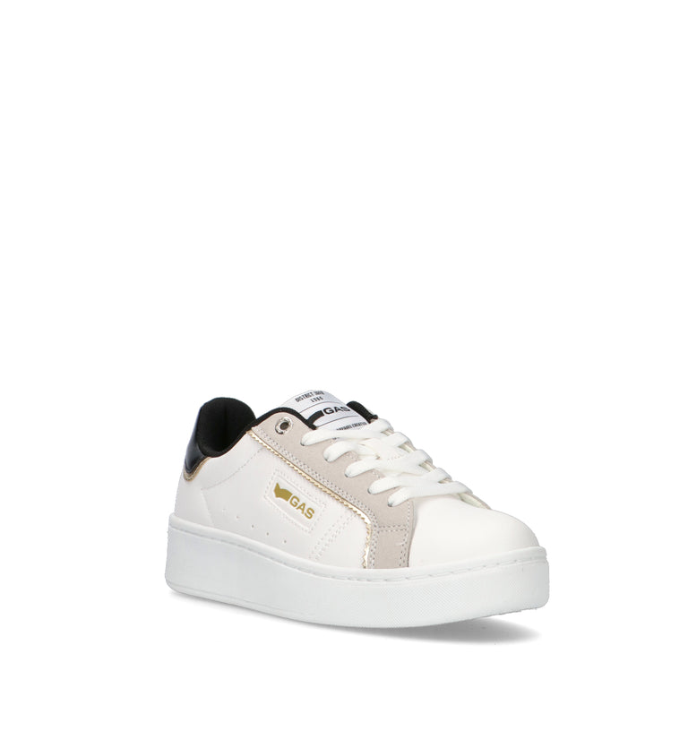 GAS Sneaker donna bianca/nera